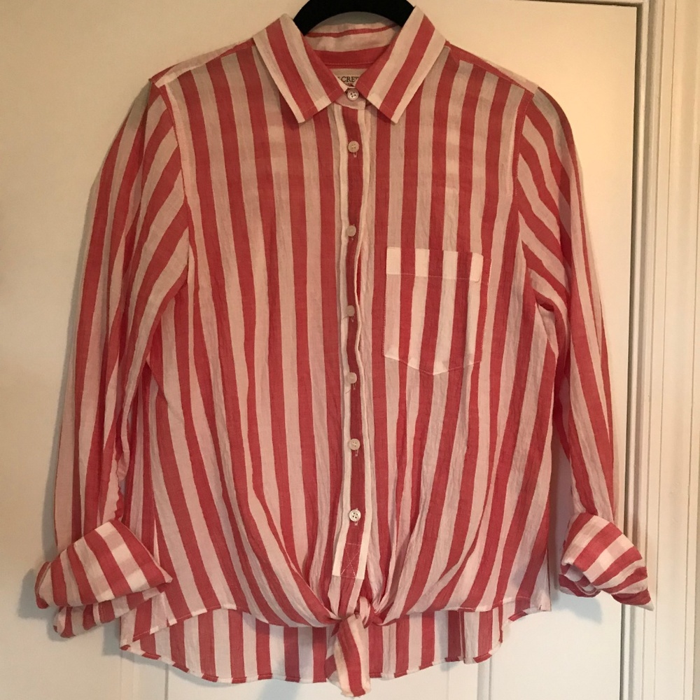 Tie Front Button-Down